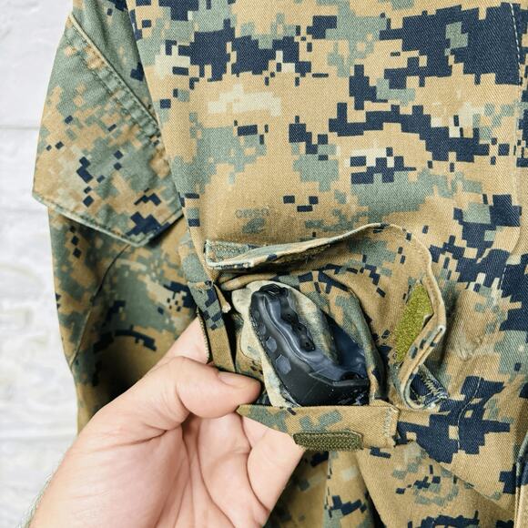 USMC Jacket Mens Small Reg Woodland Marpat Digital Camo Military Marine Corps - Picture 6 of 8